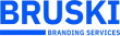 Bruski Branding Services logo highlighting the complete brand design